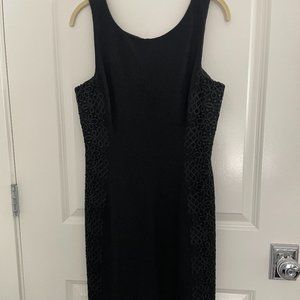 Banana Republic Sz 4 dark charcoal dress